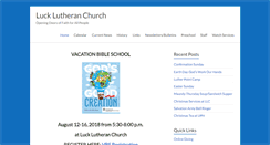 Desktop Screenshot of lucklutheran.org